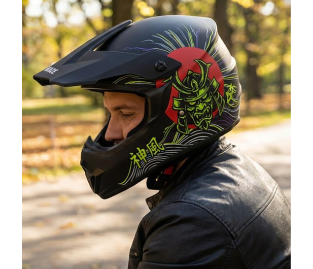 Kamikaze Kask pełny Tokyo Drift - M - 1526330 - zdjęcie 5